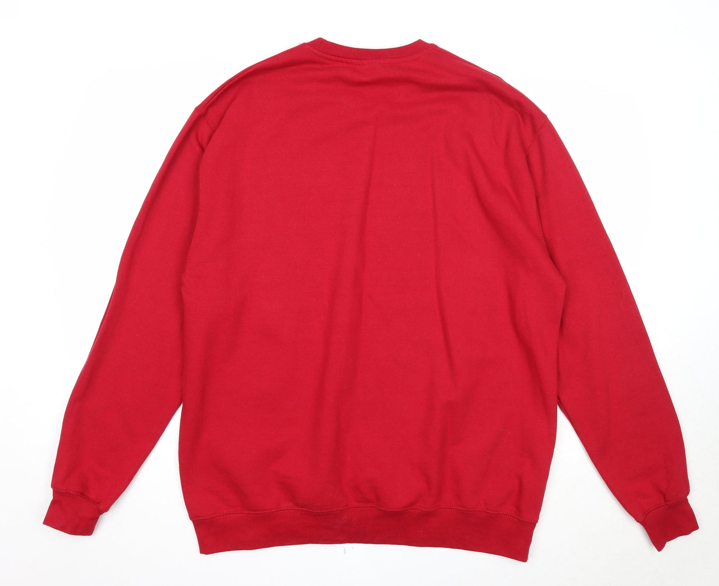 Mens UK Size 2XL All We Do is Red Pullover Sweatshirt