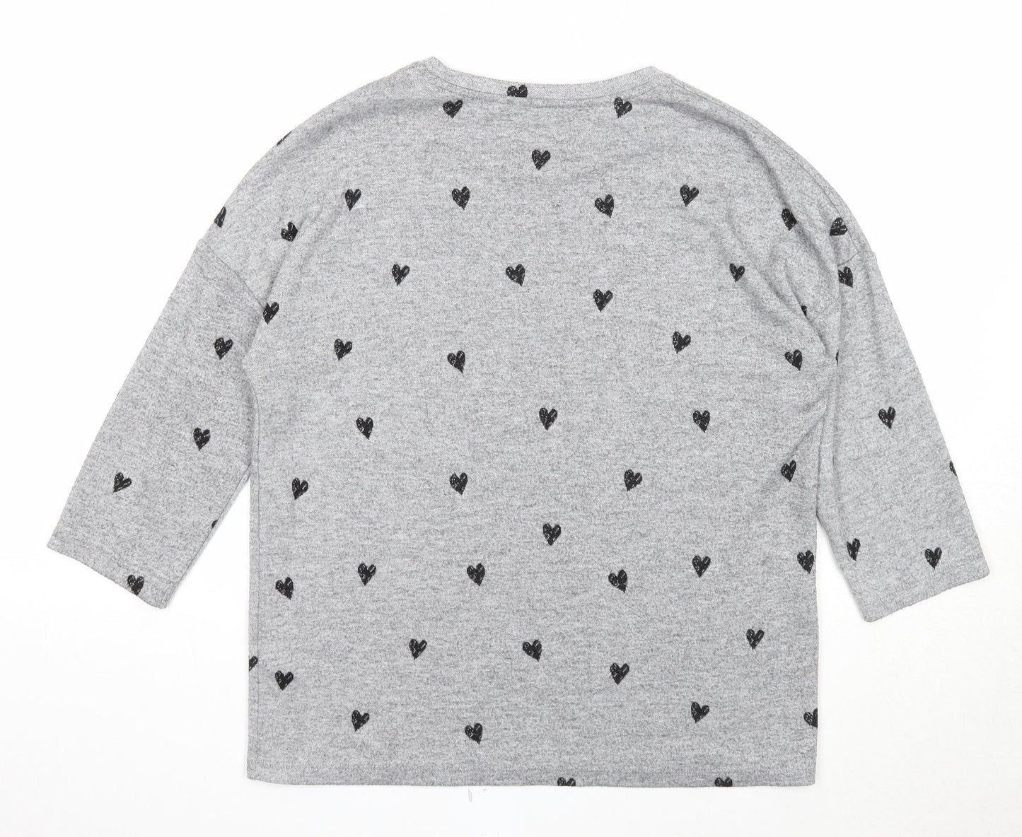 Womens UK Size 12 TU Grey Pullover Jumper