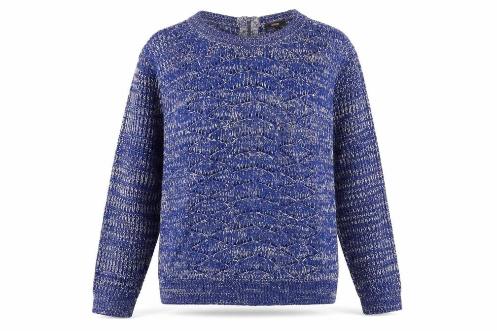 Womens UK Size L Therapy Blue Pullover Jumper