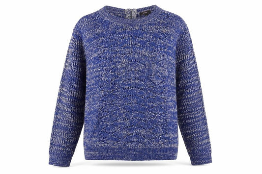 Womens UK Size L Therapy Blue Pullover Jumper