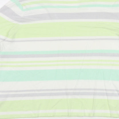 Womens UK Size 14 Marks and Spencer Green Pullover Jumper
