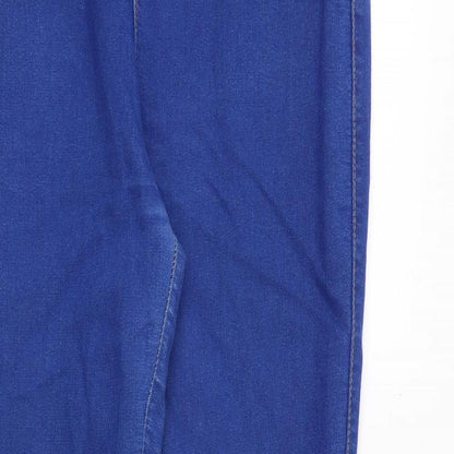 Denim & Co. Womens Blue Cotton Jegging Jeans Size 12 Regular