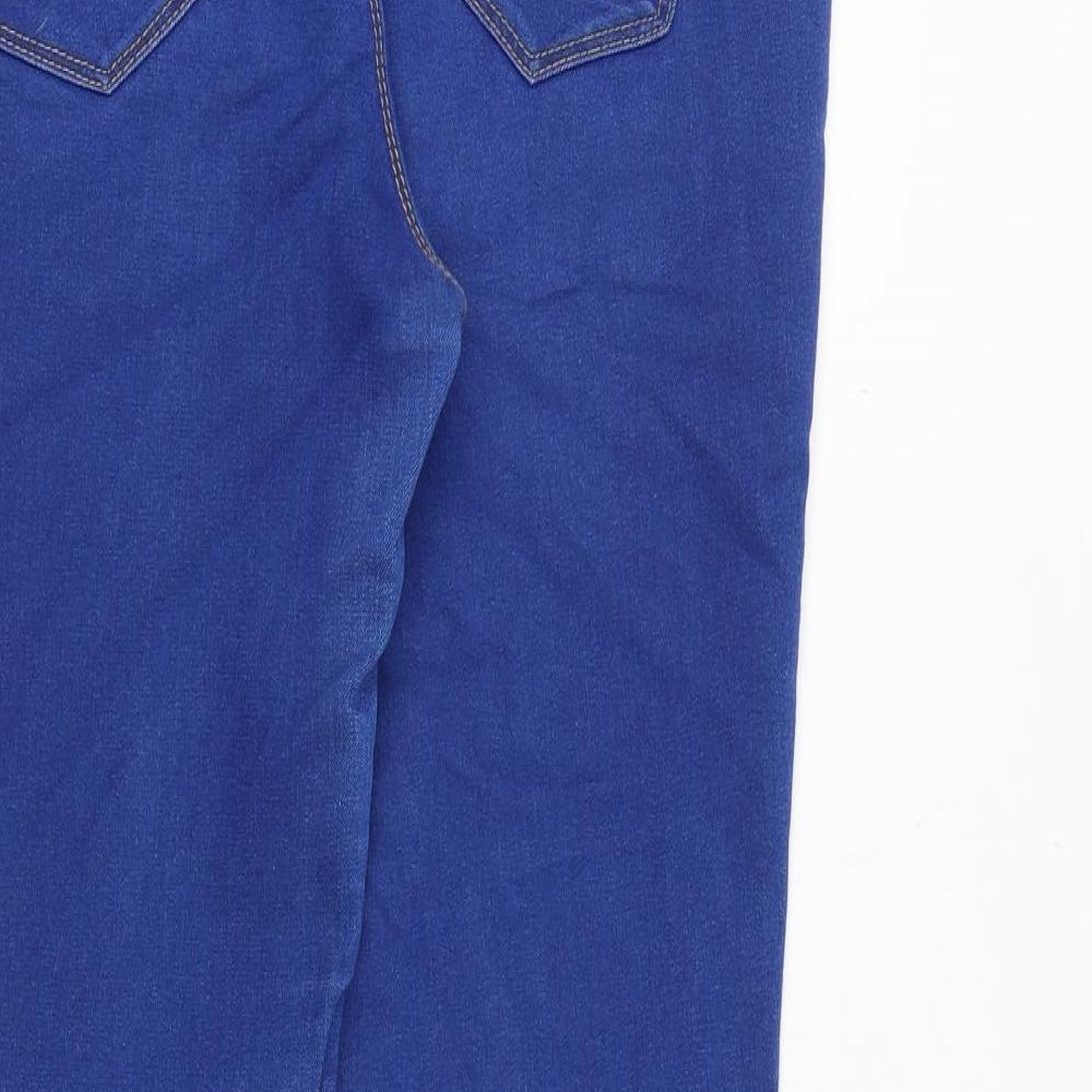 Denim & Co. Womens Blue Cotton Jegging Jeans Size 12 Regular