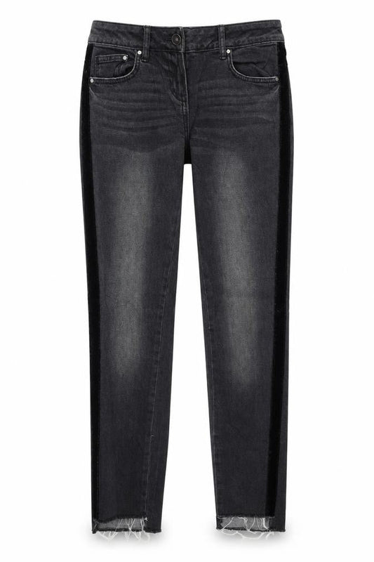 Womens UK Size 8 Blue Motion Regular Fit Skinny Grey Jeans