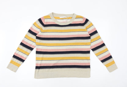Womens UK Size 14 NEXT Multicoloured Pullover Jumper