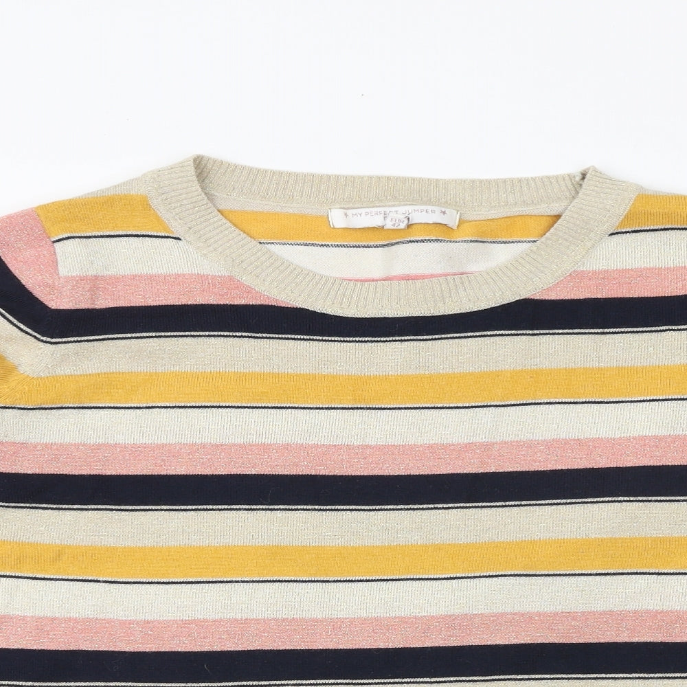 Womens UK Size 14 NEXT Multicoloured Pullover Jumper