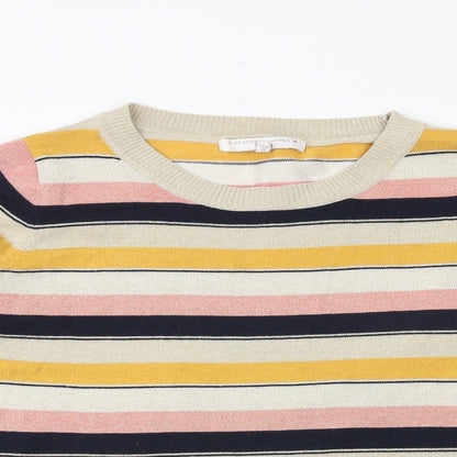 Womens UK Size 14 NEXT Multicoloured Pullover Jumper
