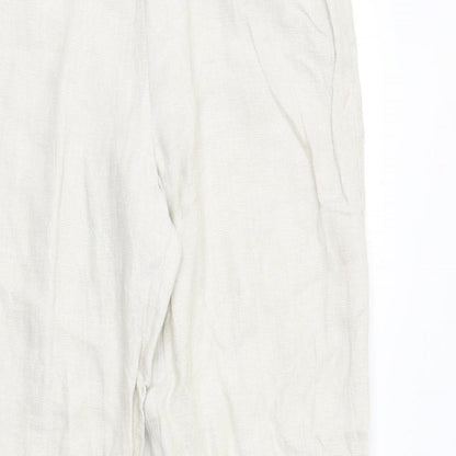 Womens UK Size 34 in Olsen Regular Fit  Beige Trousers