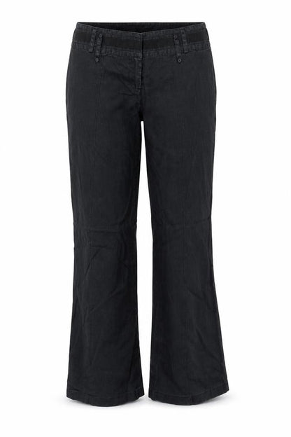 Womens UK Size 34 in Promod Regular Fit  Black Trousers