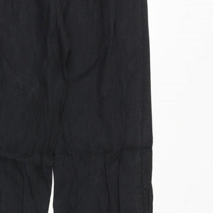 Womens UK Size 34 in Promod Regular Fit  Black Trousers