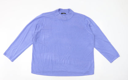 Womens UK Size XL Bonmarché Blue Pullover Jumper
