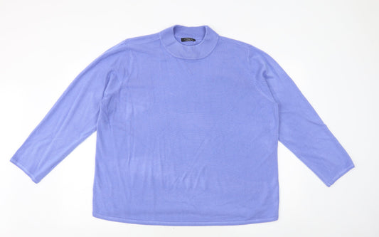 Womens UK Size XL Bonmarché Blue Pullover Jumper