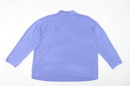 Womens UK Size XL Bonmarché Blue Pullover Jumper