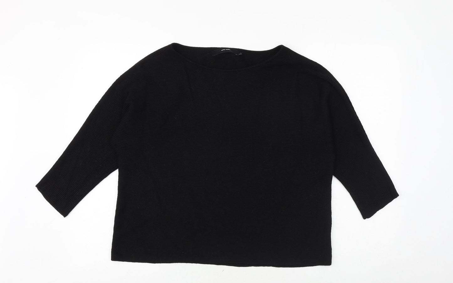 Womens UK Size M VERO MODA Black Pullover Jumper