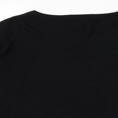 Womens UK Size M VERO MODA Black Pullover Jumper