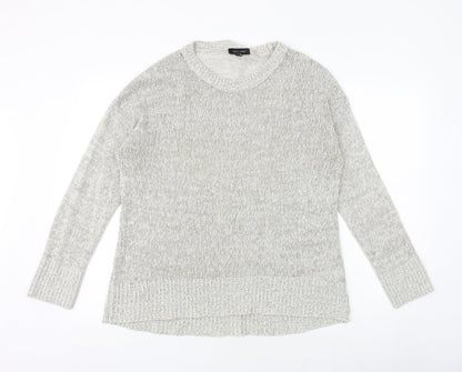 Womens UK Size L New Look Grey Pullover Jumper