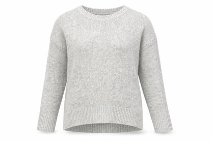 Womens UK Size L New Look Grey Pullover Jumper