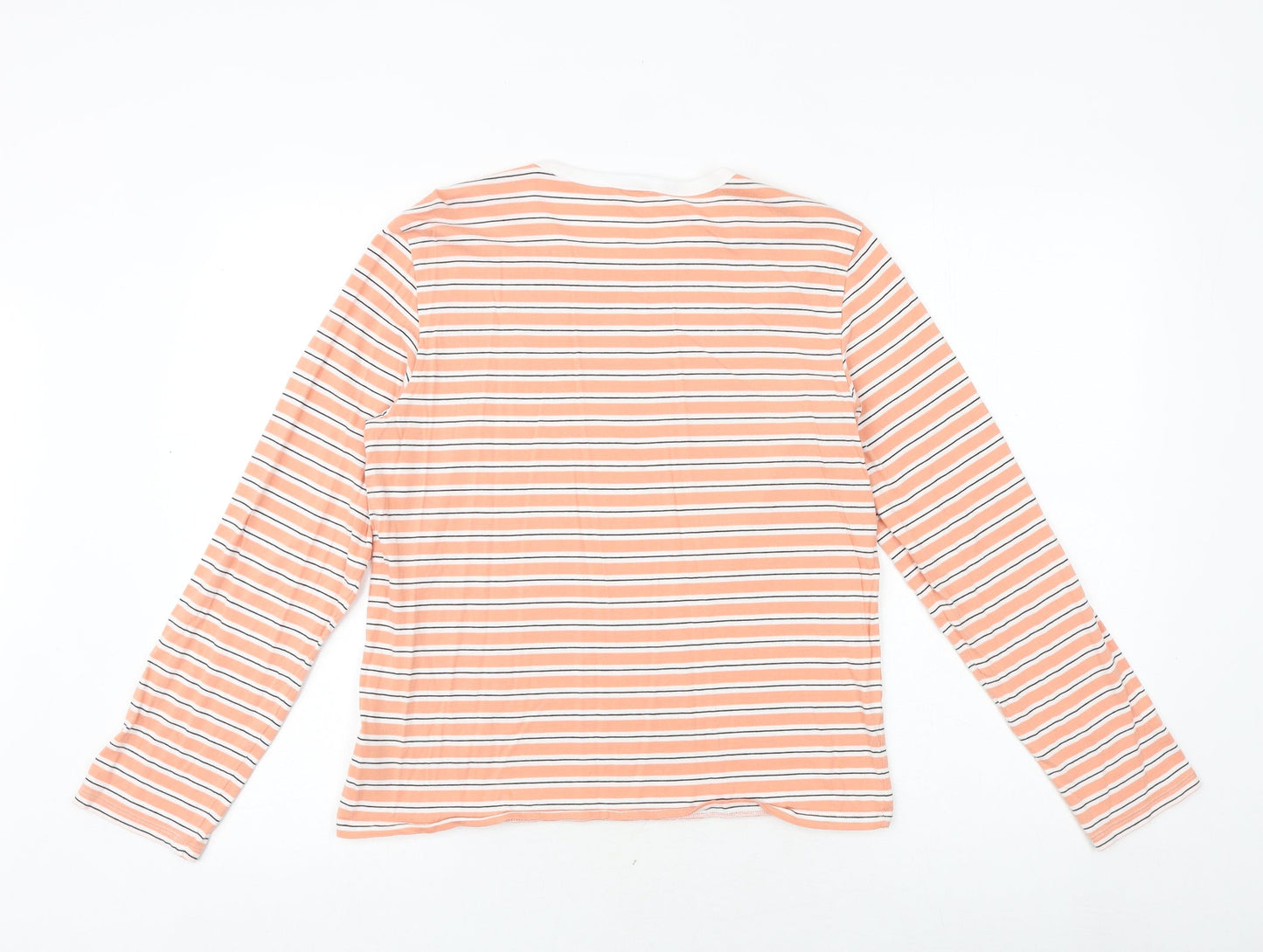 Womens UK Size S Monki Orange Basic T-Shirt