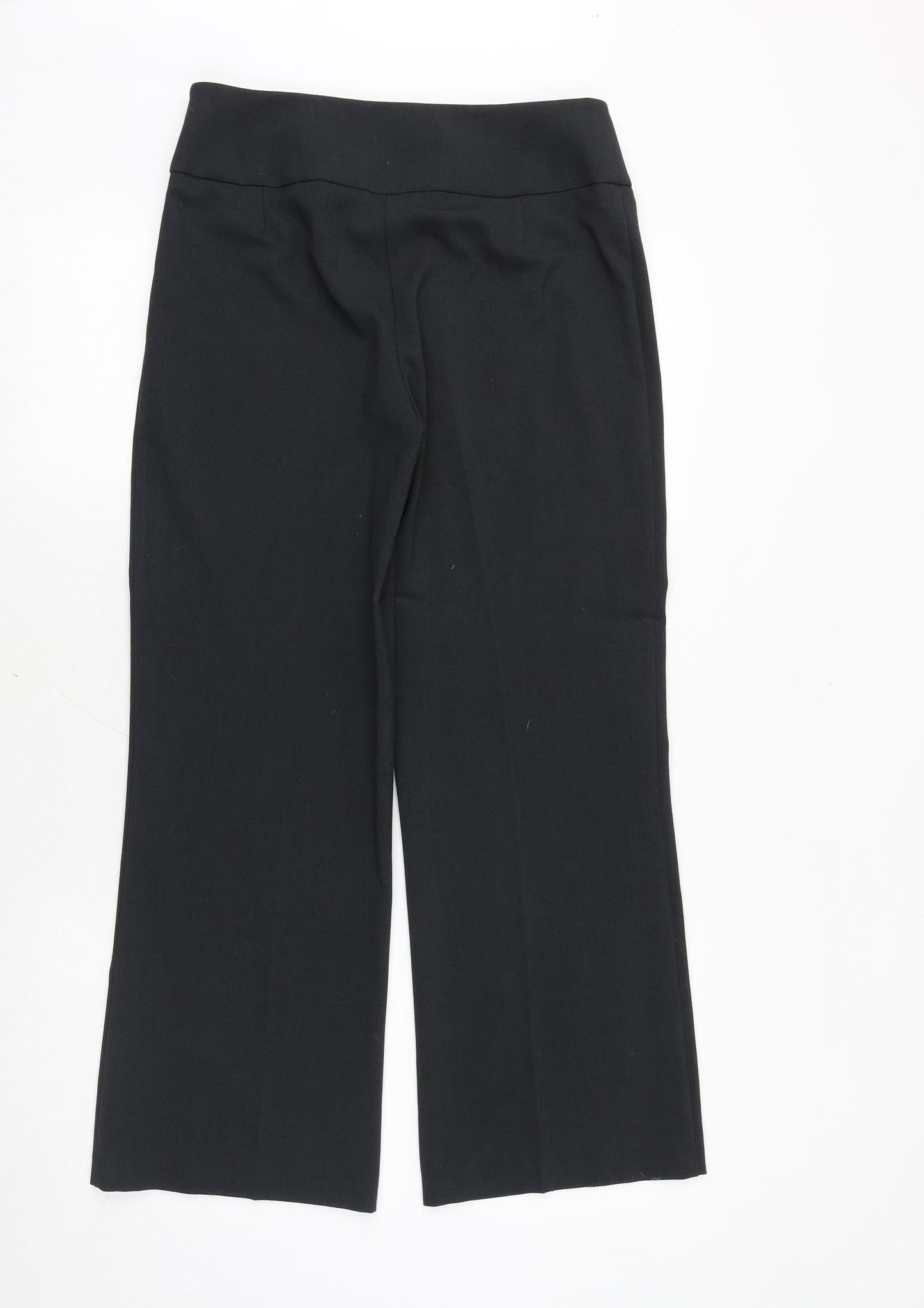 Womens UK Size 8 Marks and Spencer Regular Fit Dress Pants Grey Trousers