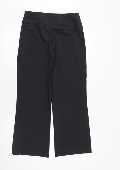 Womens UK Size 8 Marks and Spencer Regular Fit Dress Pants Grey Trousers