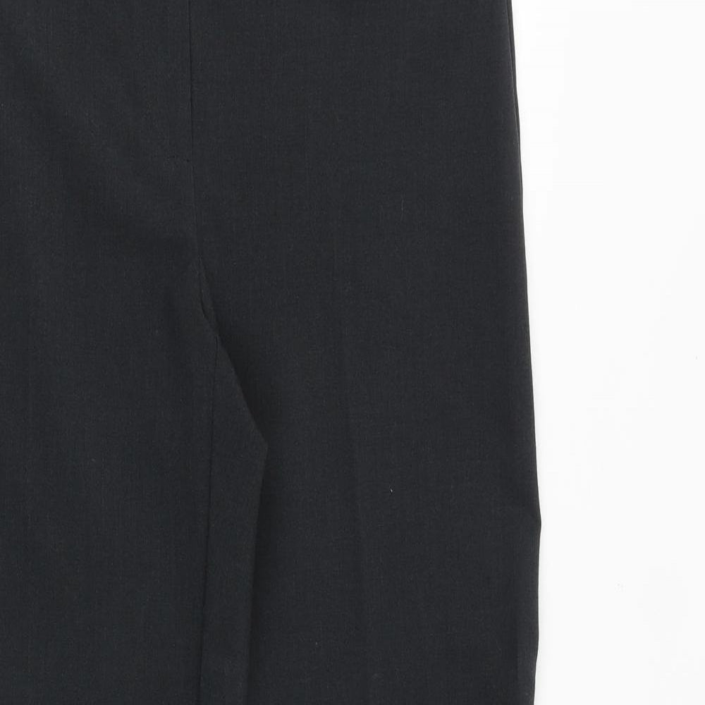 Womens UK Size 8 Marks and Spencer Regular Fit Dress Pants Grey Trousers
