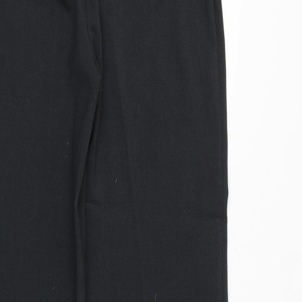 Womens UK Size 8 Marks and Spencer Regular Fit Dress Pants Grey Trousers