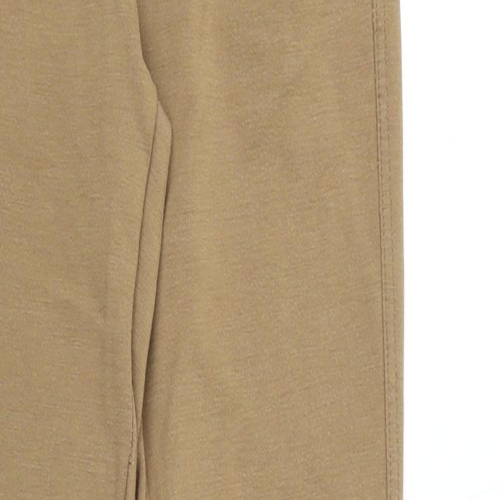 Vs. Miss Girls Brown Polyester Skinny Jeans Size M Regular Zip