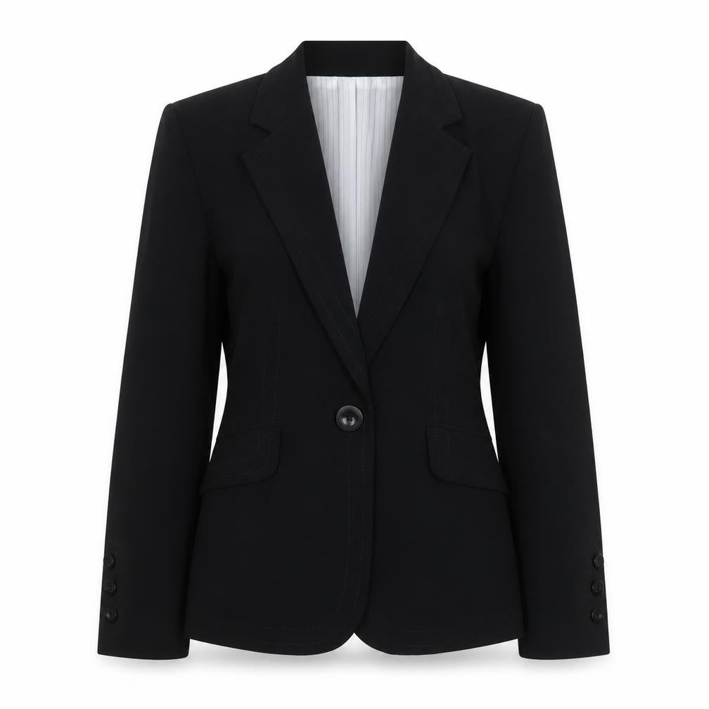 Womens UK Size 12 Marks and Spencer Regular Black Suit Jacket