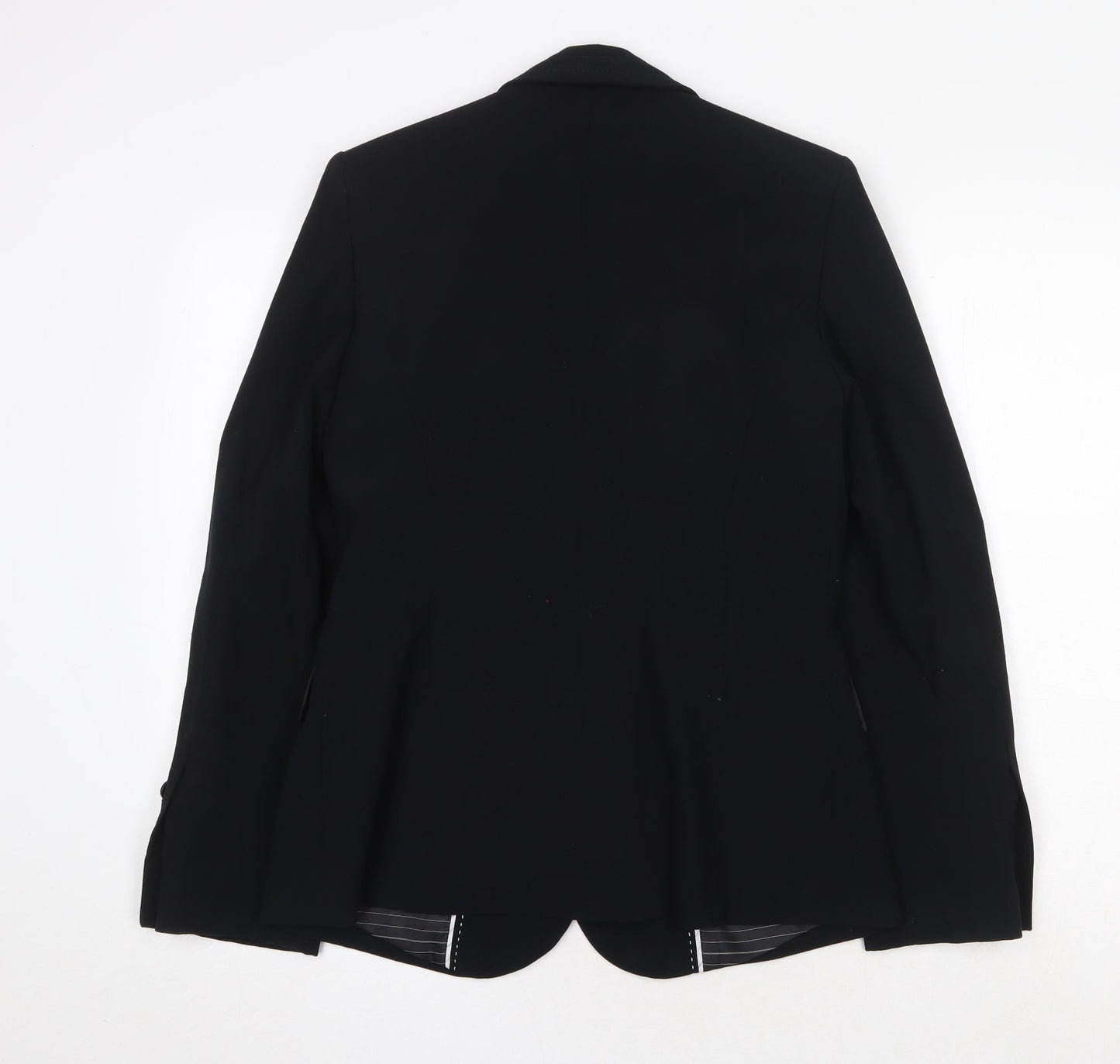 Marks and Spencer Womens Black Polyester Jacket Suit Jacket Size 12