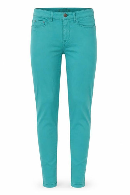 ESPRIT Womens Green Cotton Skinny Jeans Size 28 in Regular Zip