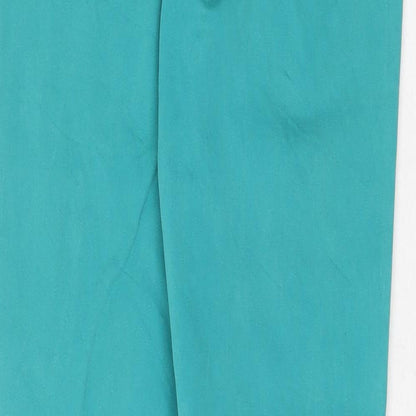 Espirit Womens Green Cotton Skinny Jeans Size 28 in Regular Zip