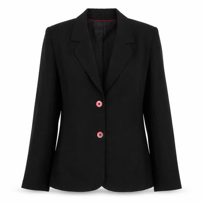 Womens UK Size 14 Roman Originals Regular Black Suit Jacket