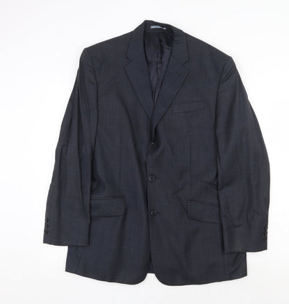 Mens UK Size 40 NEXT Regular Blue Suit Jacket