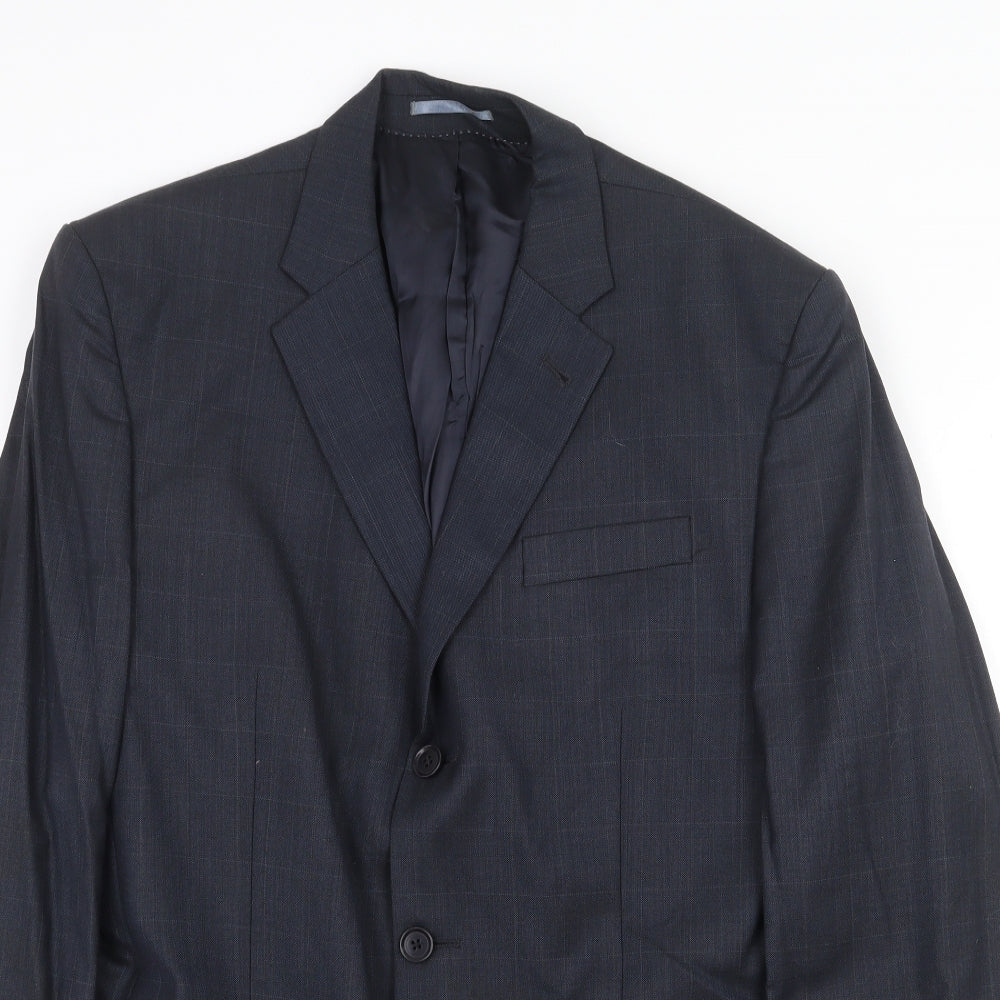 Mens UK Size 40 NEXT Regular Blue Suit Jacket