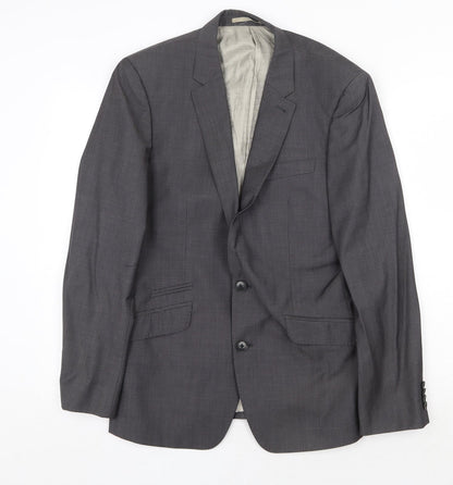 Mens UK Size 38 NEXT Regular Grey Suit Jacket