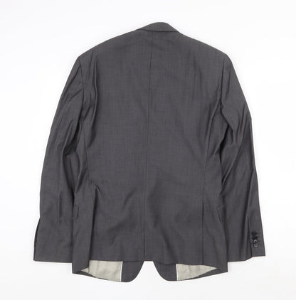 Mens UK Size 38 NEXT Regular Grey Suit Jacket