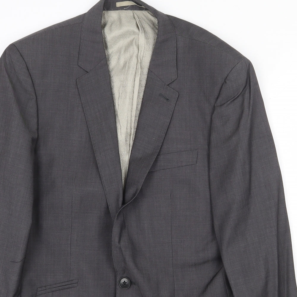 Mens UK Size 38 NEXT Regular Grey Suit Jacket