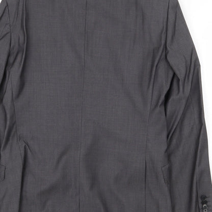 Mens UK Size 38 NEXT Regular Grey Suit Jacket