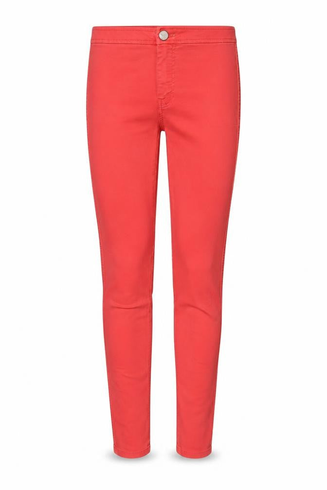 Womens UK Size 28 in ASOS Regular Fit Skinny Red Jeans