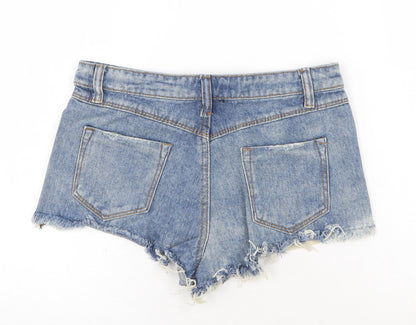 Womens UK Size S Preworn Regular Fit Cut-Off Shorts