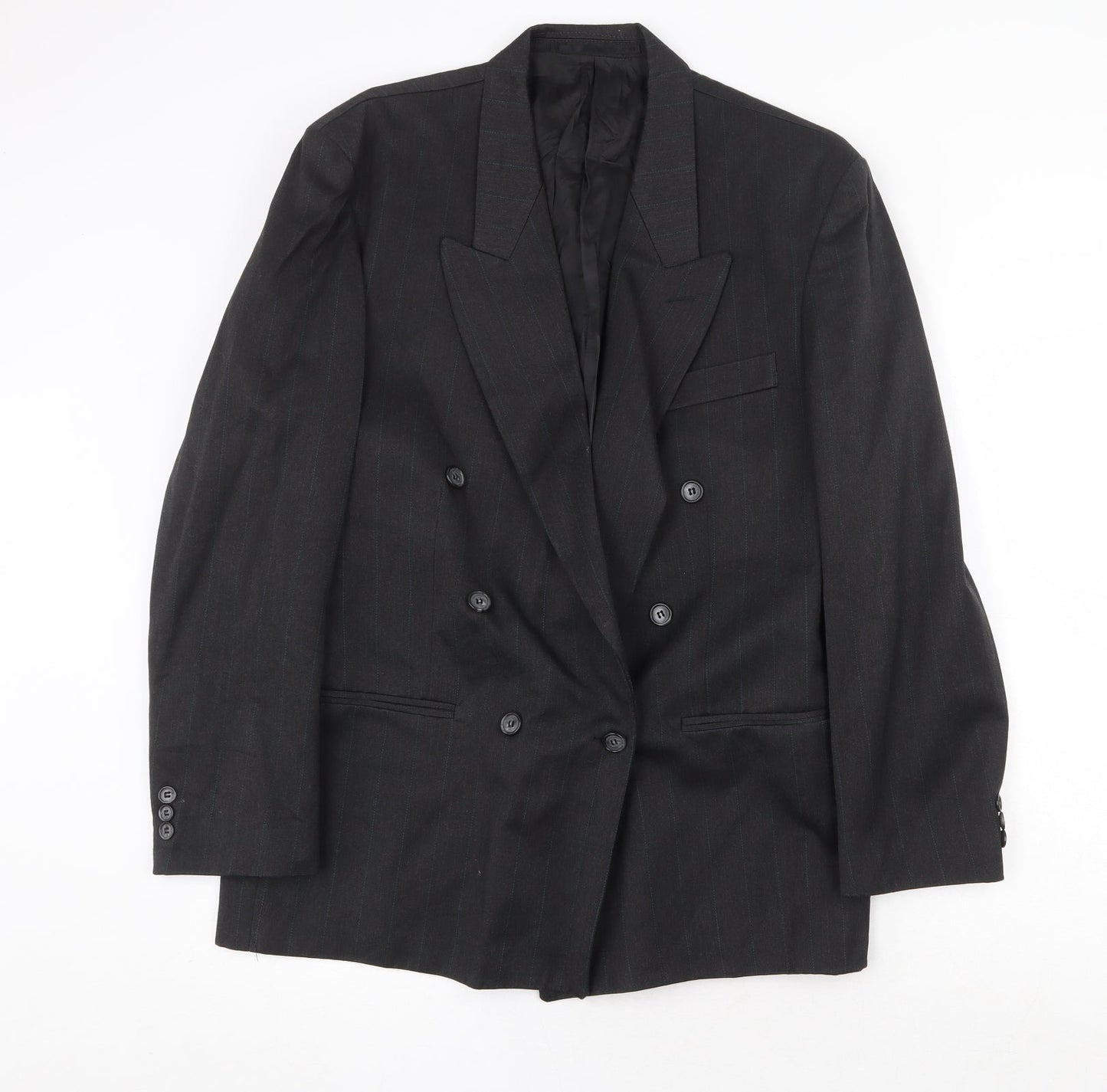 Mens UK Size 42 Topman Regular Grey Suit Jacket
