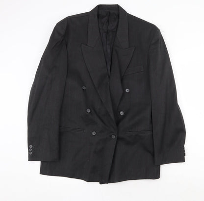 Mens UK Size 42 Topman Regular Grey Suit Jacket