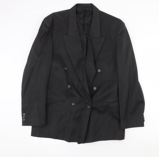 Mens UK Size 42 Topman Regular Grey Suit Jacket