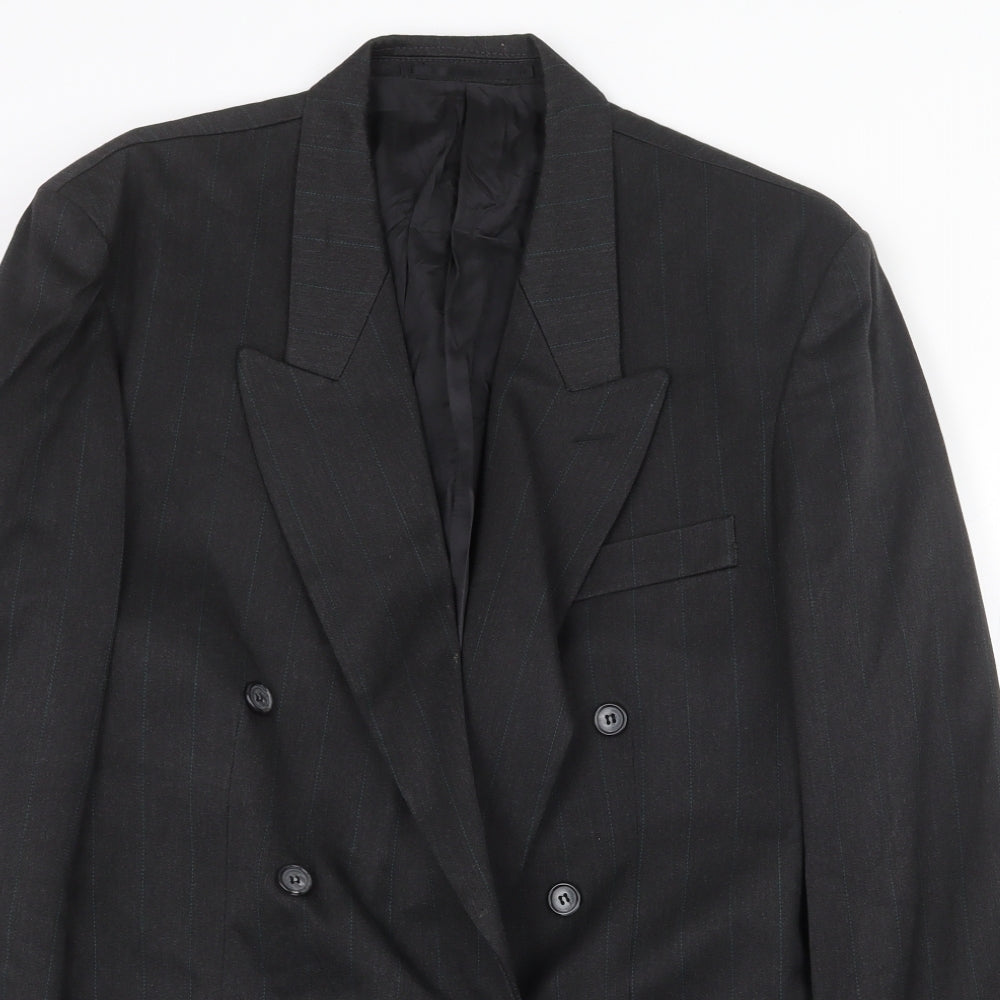 Mens UK Size 42 Topman Regular Grey Suit Jacket