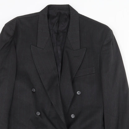 Mens UK Size 42 Topman Regular Grey Suit Jacket
