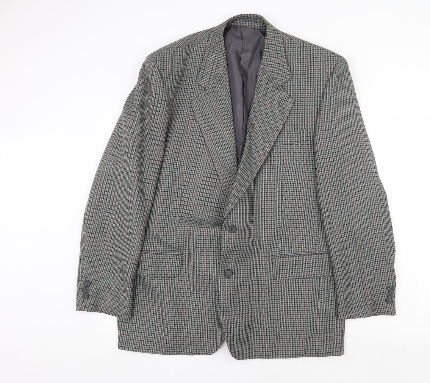 Mens UK Size 44 Essentials Regular Grey Suit Jacket