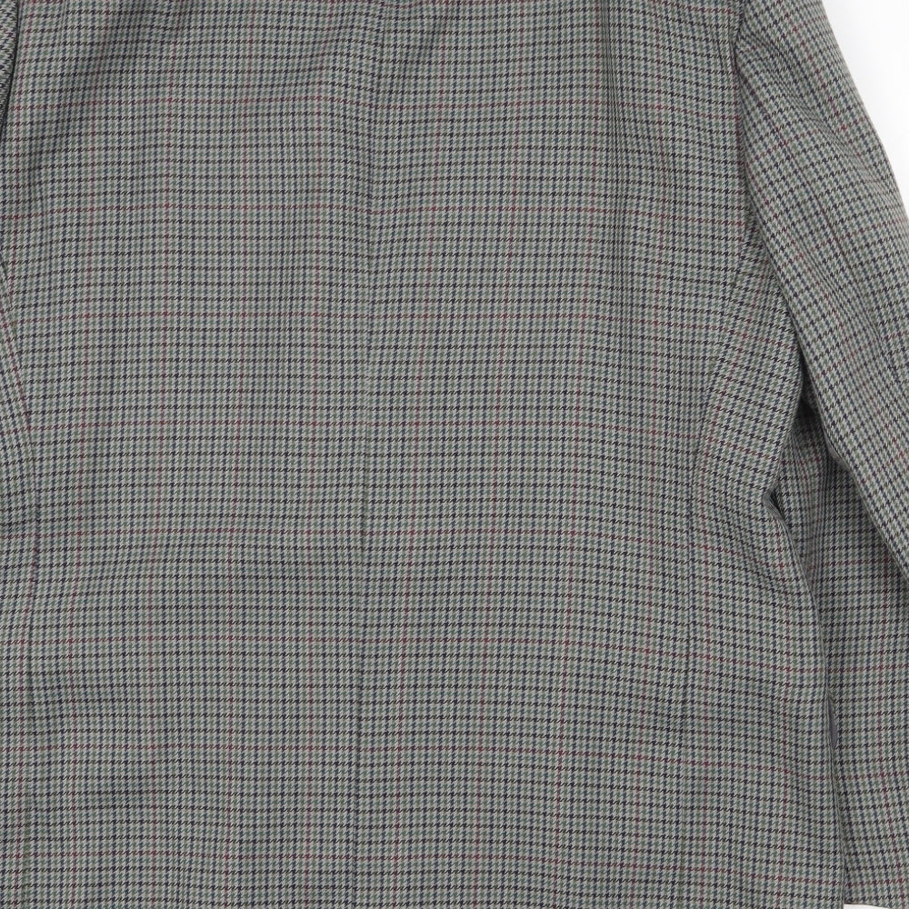 Mens UK Size 44 Essentials Regular Grey Suit Jacket
