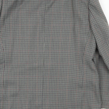 Mens UK Size 44 Essentials Regular Grey Suit Jacket