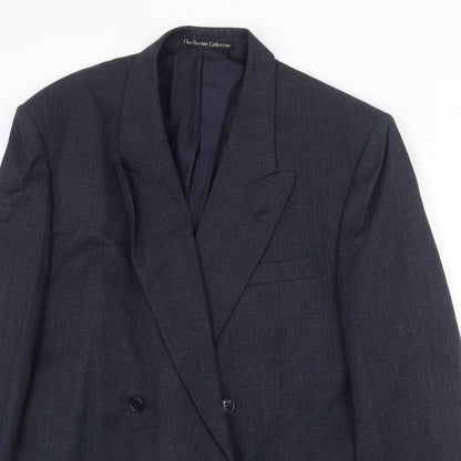 Mens UK Size 40 Burton Regular Blue Suit Jacket