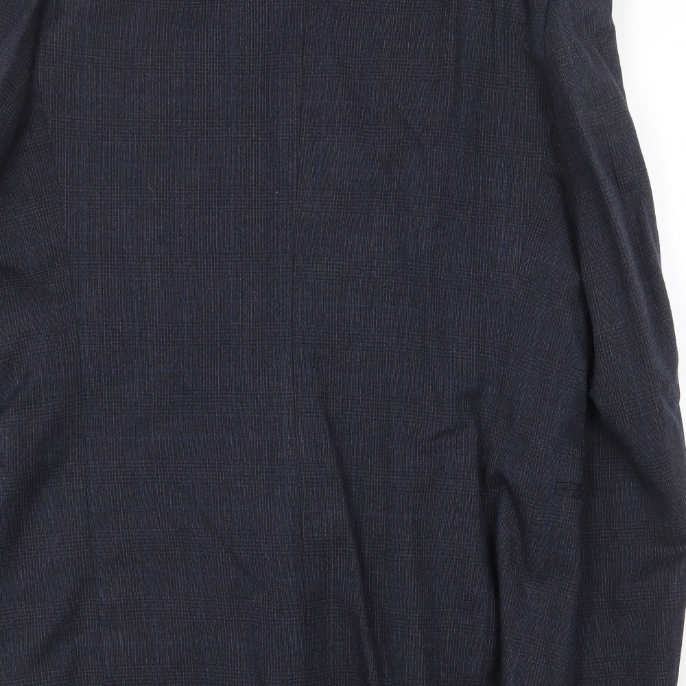 Mens UK Size 40 Burton Regular Blue Suit Jacket